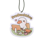 Raccoon Quotes Fragrant Paper Car Air Freshener | Solid Perfume Hanging for Home and lifestyle view