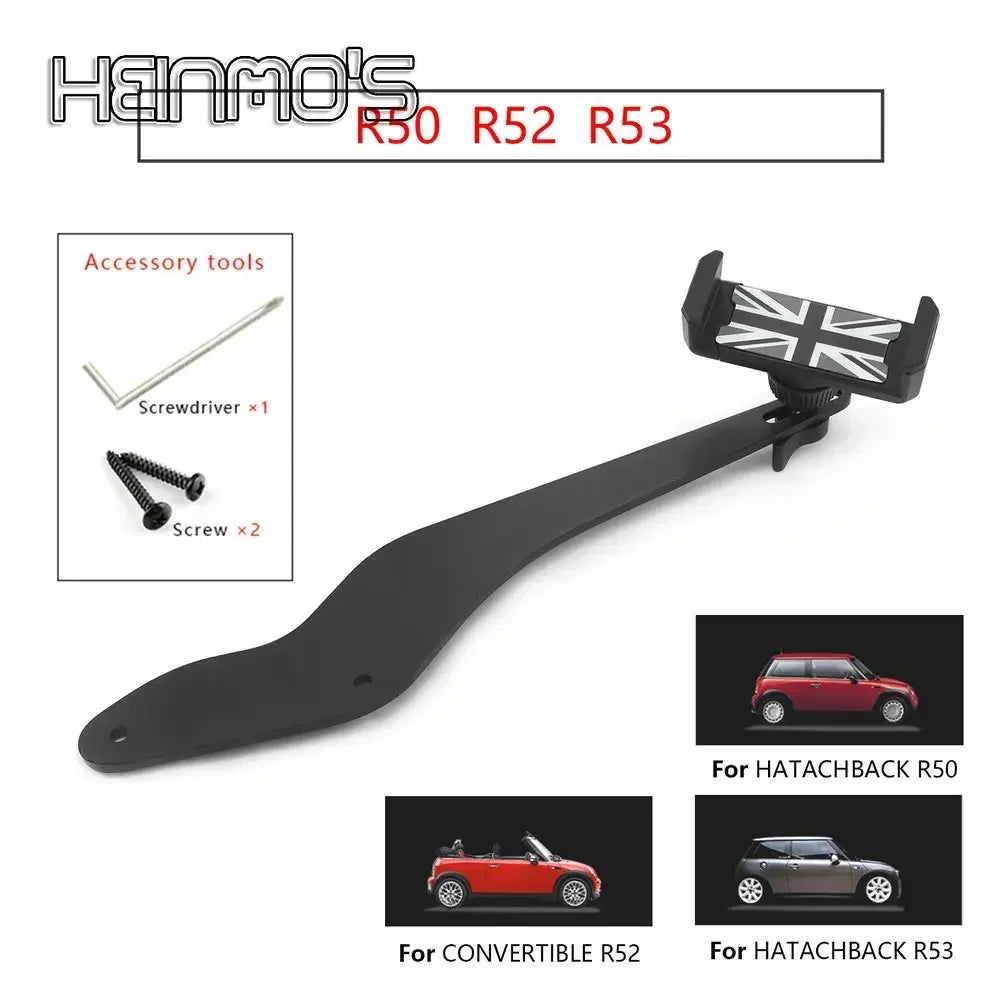 For MINI Cooper Phone Holder | GPS Navigation Bracket for R50 R52 R53 R55 R56 R57 R58 R6 detail view