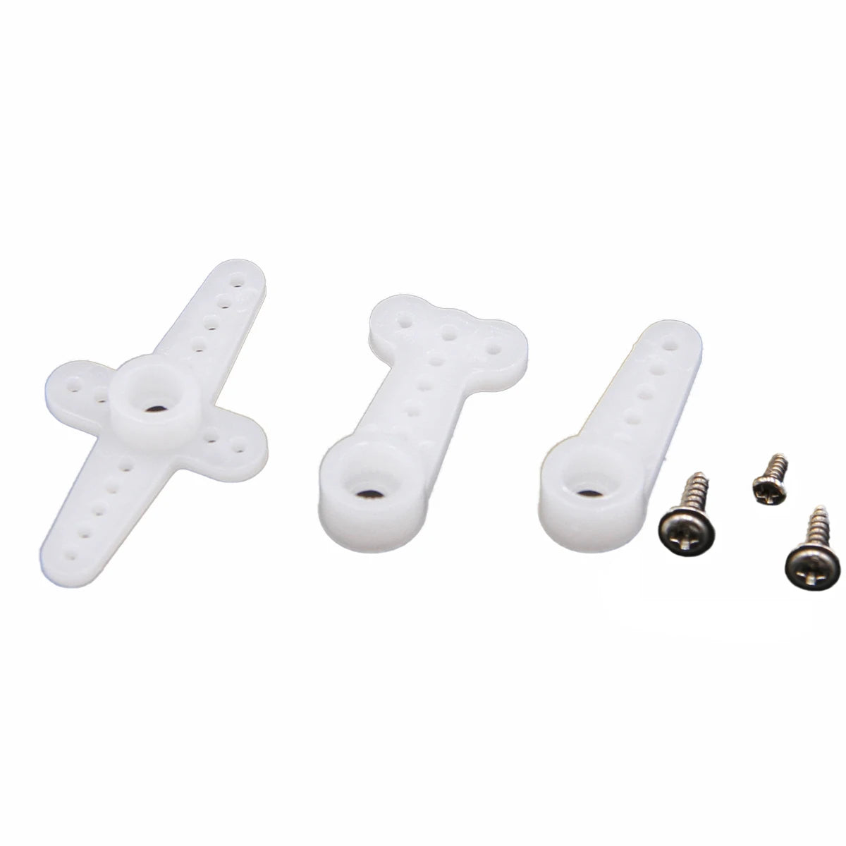 25T 28T Servo Arm Part Double Head Round Type Steering Gear Set Accessories for Emax JX SPT DSPOWER HD 20kg 30kg RC Helicopter