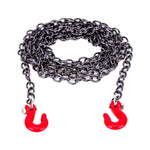 Metal Recovery Drag Chain Trailer Hitch Shackle for 1/10 RC Crawler TRX4 SCX10 Wraith close-up view