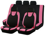 Universal Breathable Polyester Fabric Seat Covers Full Set Fit For Most Car SUV Truck alternate view