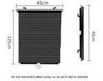 Retractable Windshield Sun Shade | Universal Car Sunshade for Front and Rear Windows lifestyle view