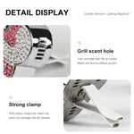 Diamond Car Air Outlet Aromatherapy Clip for Mini Cooper Air Vent Freshener Clip Scent Aroma Auto Interior Accessories