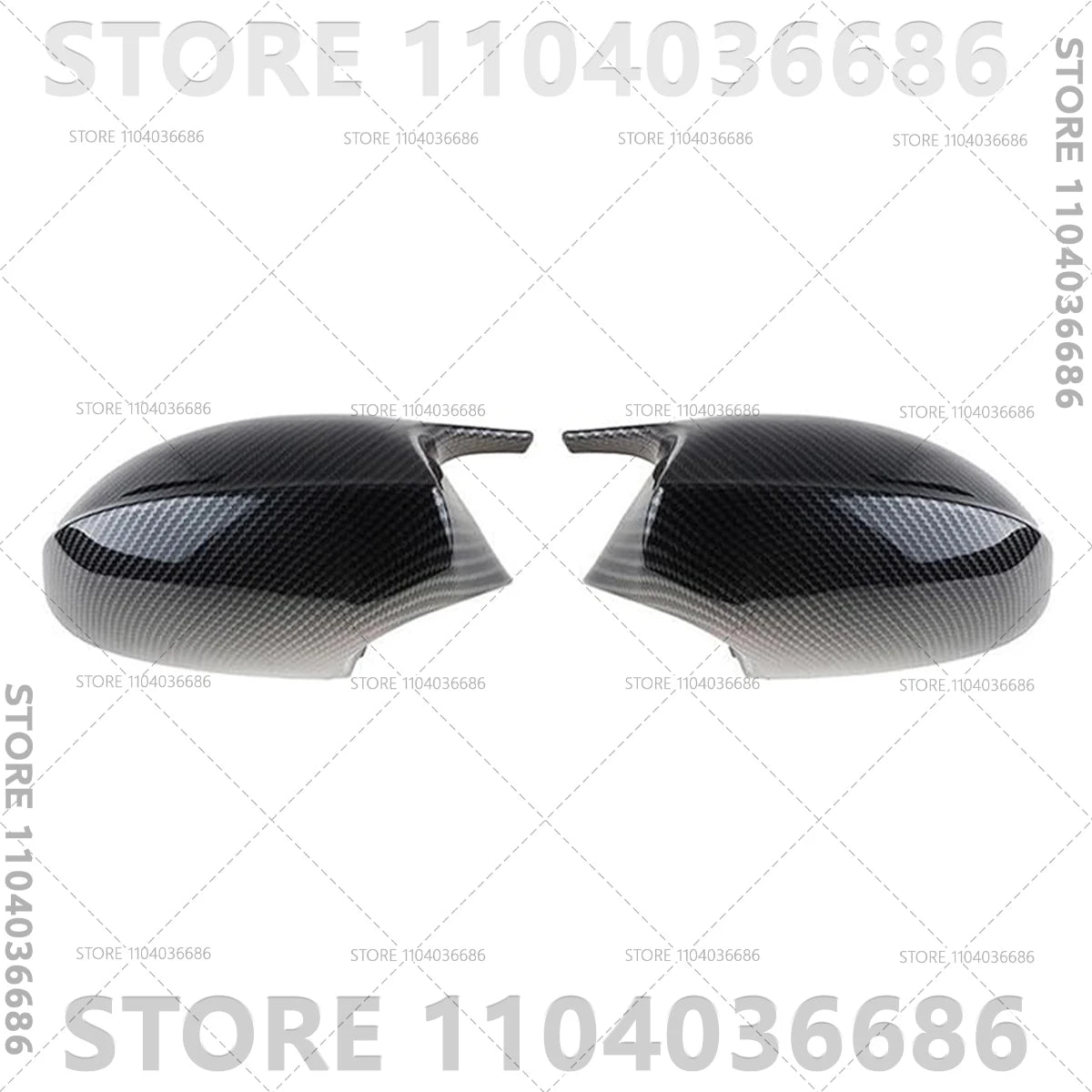 For 2005 2006 2007 2008 2009 BMW 323i 325i 325xi 328i 328xi 330i 330xi 335i 335xi (E90 E91) Rearview Mirror Cover Caps