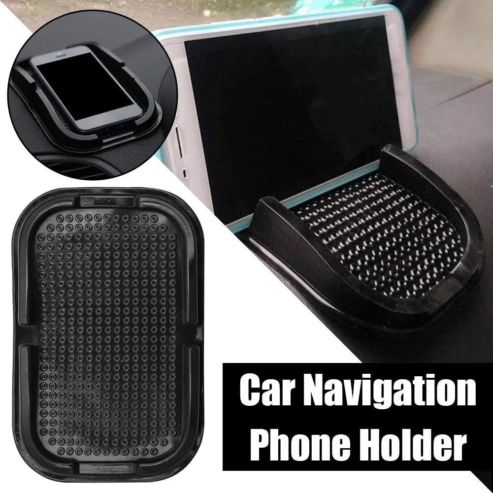Silicone Car Phone Holder 360° Rotatable Dashboard Mount additional angle