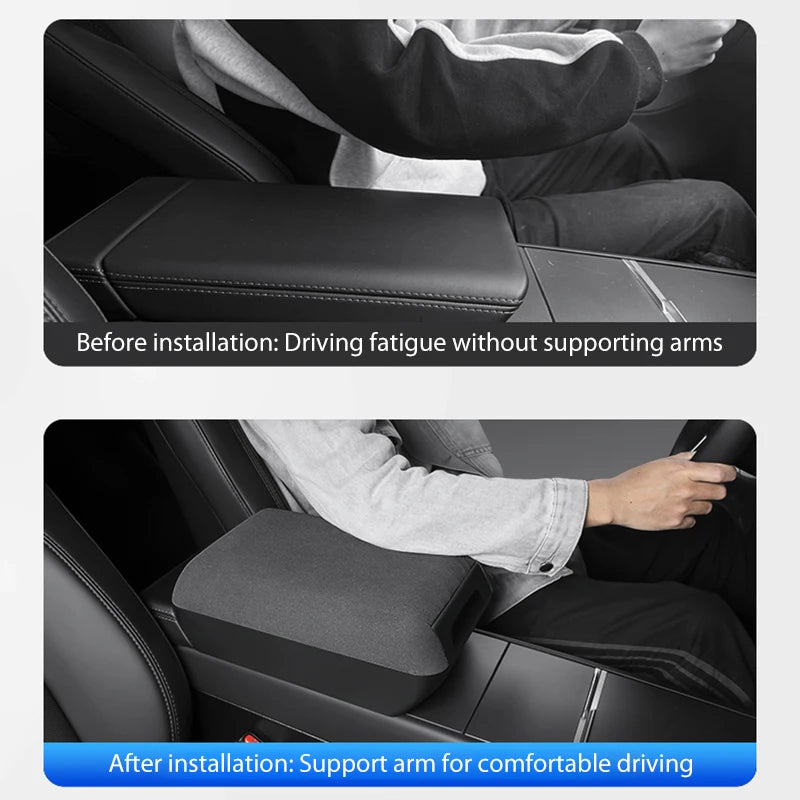 Lcars Special Car-Specific Armrest Box Suitable for the New Tesla Model Y/Yl/3 Origin lifestyle view