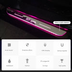 New LED Welcome Pedal Car Scuff Plate Pedal Door Sill Pathway Light For Ford ST Line alternate view