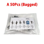 Auto Fastener Clip Mixed Car Body Push Retainer Pin Rivet Bumper Door Trim Panel Faste close-up view
