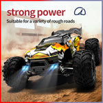 1/16 Off-Road 4WD Remote Control Car with LED Headlight close-up view