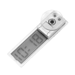 LCD Display Mini Portable Electronic Window Clock with Suction Cup Watch Car Interi additional angle
