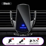 Q3 Smart Sensor Car Phone Wireless Charger | 15W Fast Auto-Clamping Qi Car Mount lifestyle view
