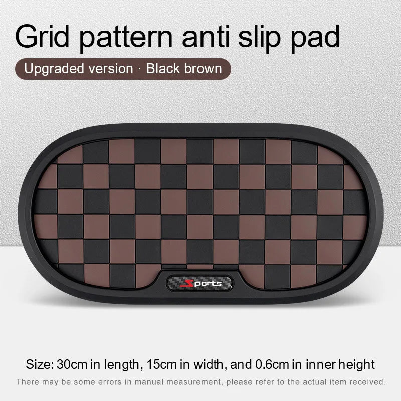 Car Anti-slip Mat Multifunctional Storage Mat Heat-resistant for Securing The Central Console and Dashboard