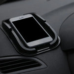 Silicone Car Phone Holder 360° Rotatable Dashboard Mount close-up view