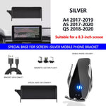 Car Mobile Phone Holder For Audi A4 B9 A5 Q5 Special Bracket Of Screen GPS Stable Phone Holder Suitable All Smartphone holder