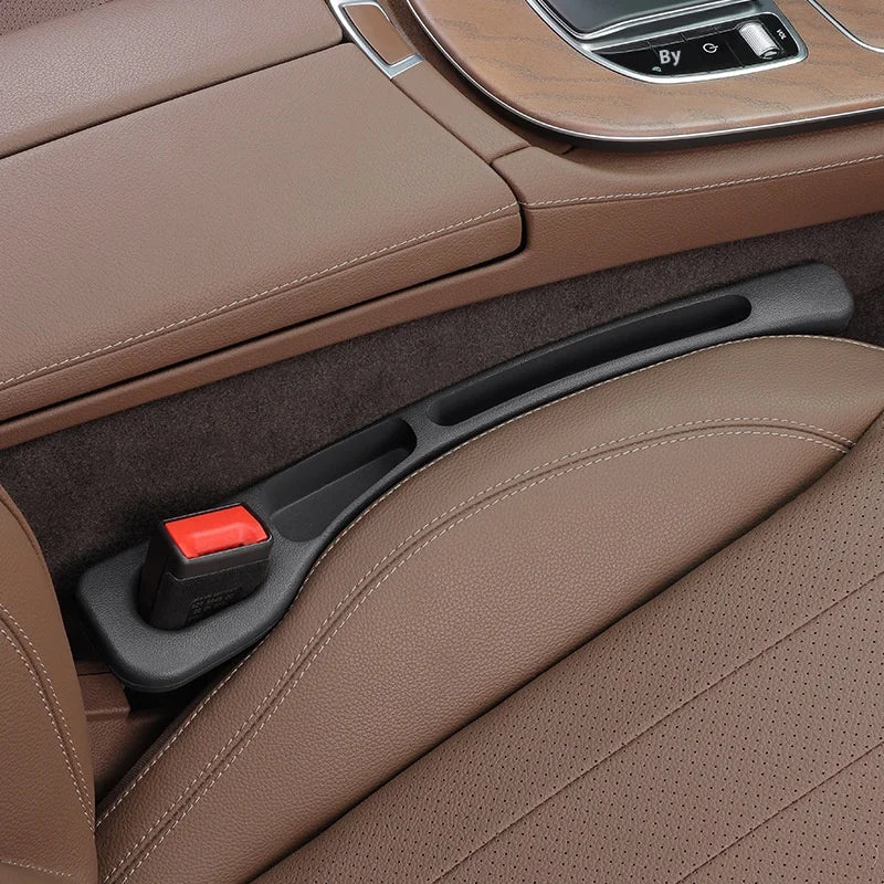 Car Seat Gap Plug, Anti-Leak Strip, and Storage Box | 3-in-1 Car Interior Organizer