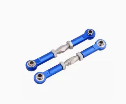 2pcs HSP 106017 166017 Aluminum Front / Rear Linkages Alloy Sonic Servos Link 08242 06 close-up view