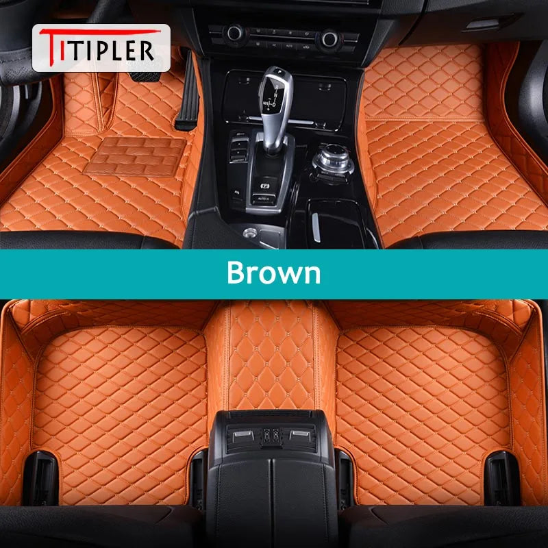 TITIPLER Custom Car Floor Mats For Suzuki Swift Auto Carpets Foot Coche Accessorie