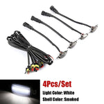 Universal LED Car Front Grille Lights | Eagle Eye Lamp with Harness for Pickup, Off-Road detail view