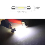 12V LED Trunk Light Lamp 31mm 36mm 39mm 41mm close-up view