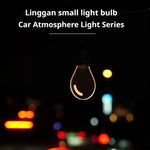 Retro Small Bulb LED Car Hanging Ornament Ambient Lighting For Long Trips