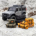 RC Crawler Roof Travel Bag Simulation Scale Luggage for SCX10 TRX4 WPL additional angle