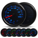 2'' 52mm 7 Color Car Gauge Set | Multi-Function 12V Gauge with Digital and Analog Dis lifestyle view