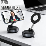 Foldable Magnetic Car Phone Holder, 360° Rotatable additional angle