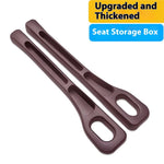 2pcs of Car Seat Gap Plug Strips Car Seat Gap Storage Box, Car Seat Position Storage Box detail view