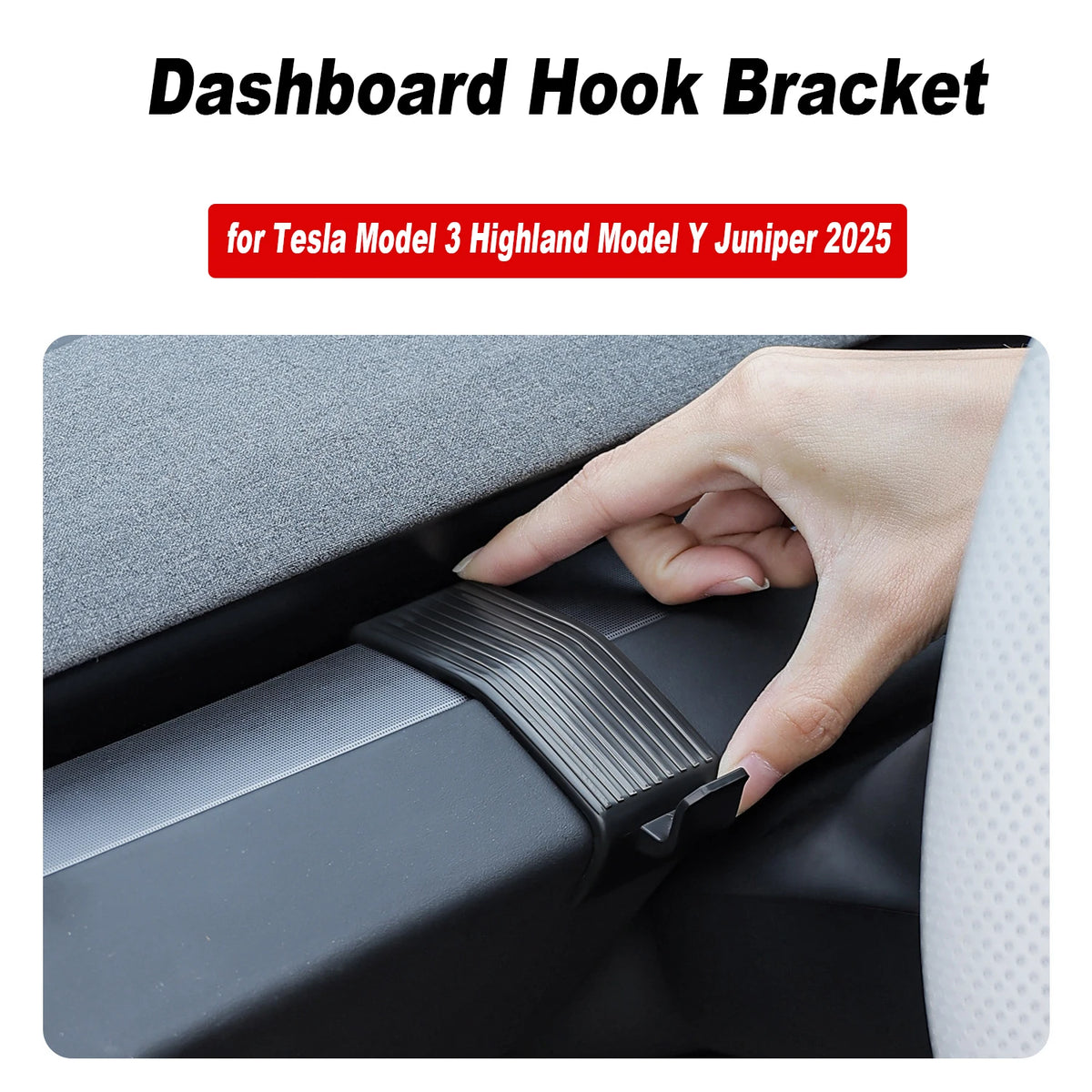 Dashboard Hook Bracket for Tesla Model 3 Highland Model Y Juniper 2025 Instrument Panel Hooks Phone