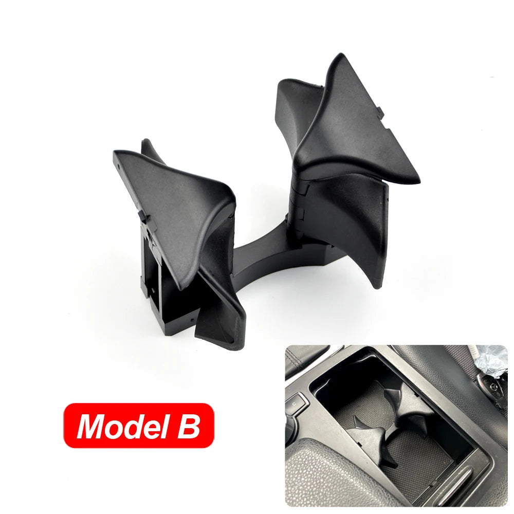 Console Cup Holder Car Interior Coasters Storage Cup Holder for Mercedes-Benz C-Class W204 07-14 E-Class W212 W207 09-14
