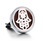 Refillable Car Air Freshener Diffuser Clip | Auto Vent Aromatherapy detail view