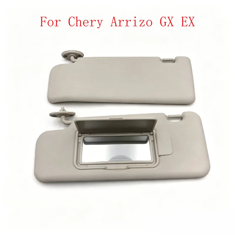 Car Sun Visor Assembly With Vanity Mirror Left Right Upgrade Old To New For Chery Arrizo GX EX Interior Sun Shade Replacement Pa