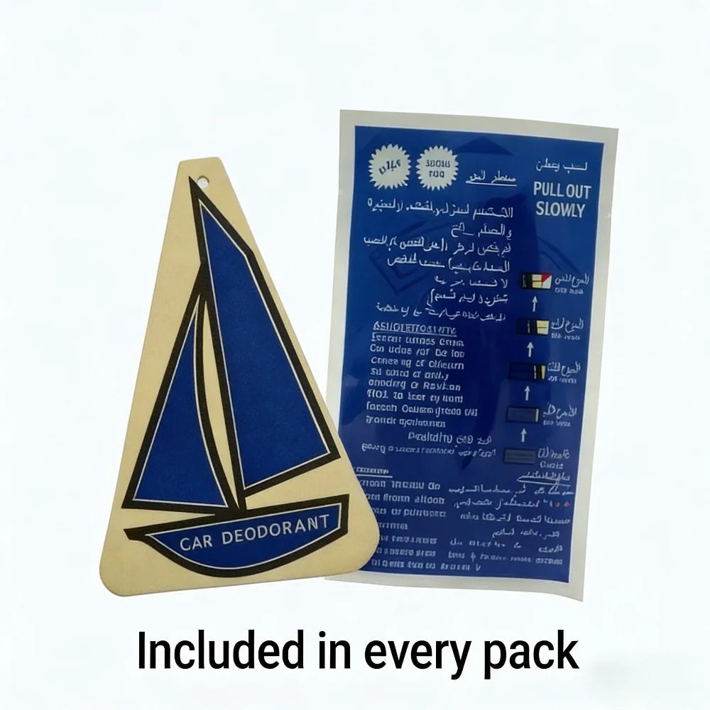 Smooth Sailing Scented Sheets Car Air Freshener | Long Lasting Vehicle Freshness