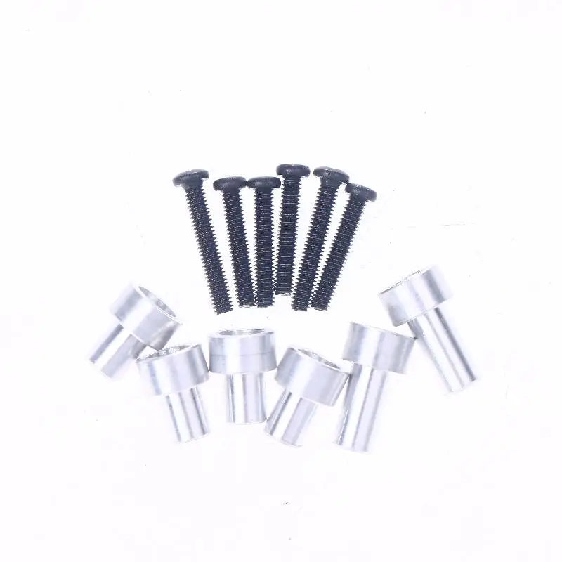 (YY)1Set MN82 LC79 MN82S Pro Brass Car Shell Raise the Column Heighten Bracket For 1/12 Modified Big Wheel Special Upgrade Parts