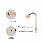 Full Metal Bent Rod | 1/4 Quick Connect Cleaning Rod for Car and AC alternate view
