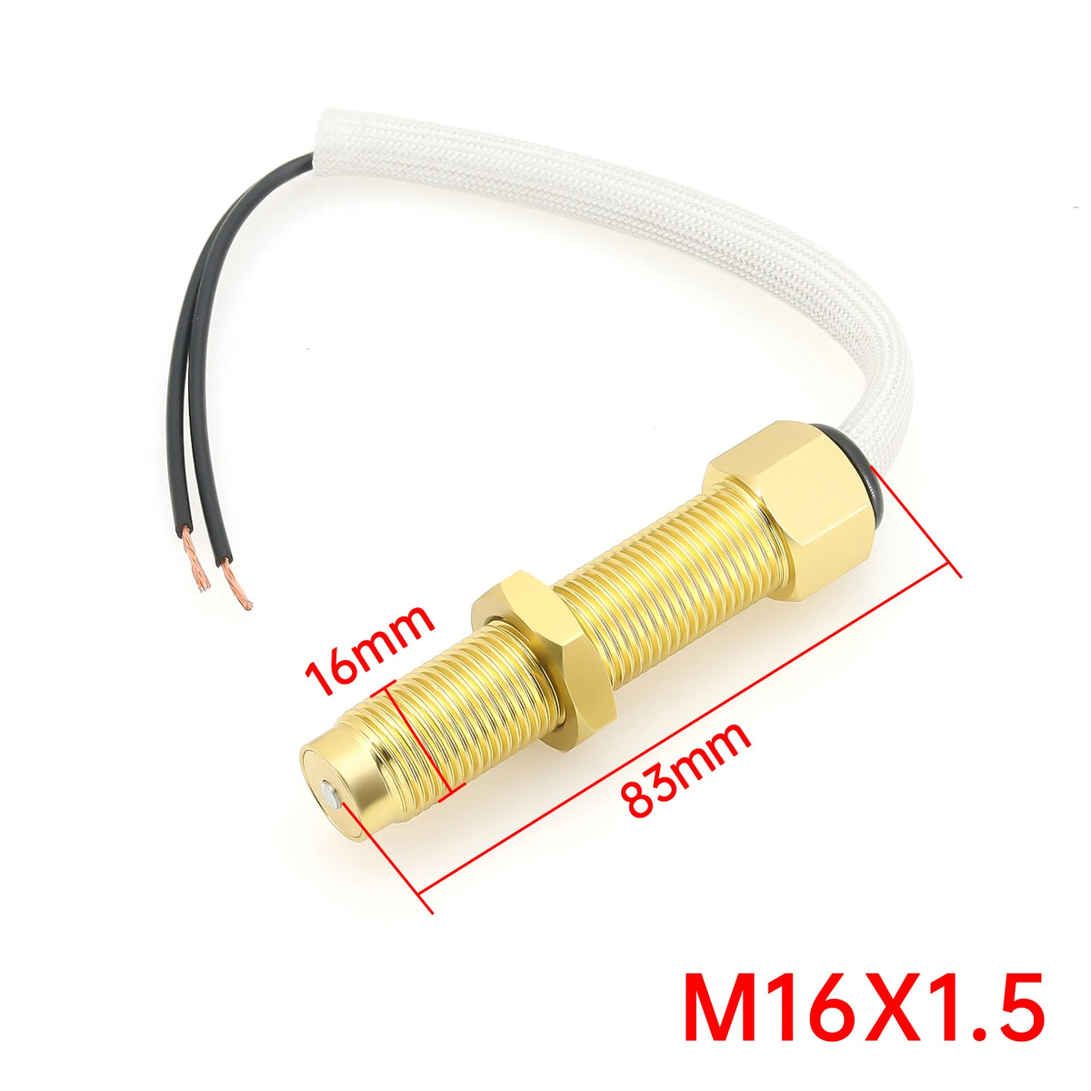 85mm Digital LED Tachometer | 7 Color Backlight Gauge for Marine Boat Motorcycle Car close-up view