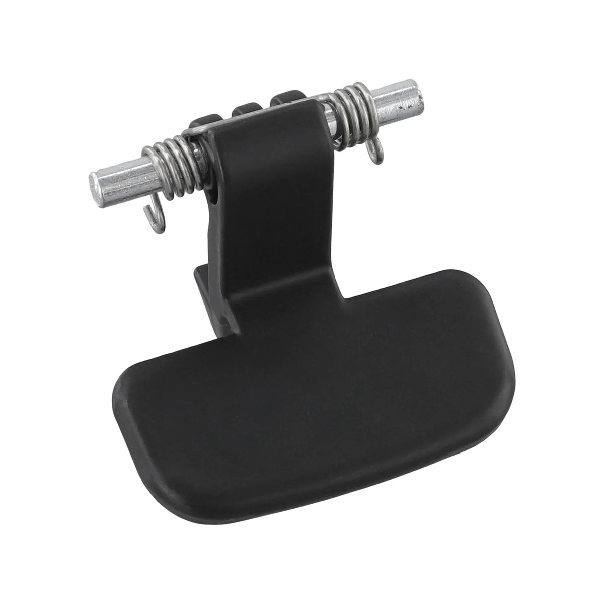 Black Armrest Box Latch Auto Armrest Box Accessory Zinc Alloy Central Console Handle Black Finish Direct Installation