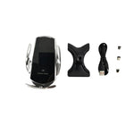 15W Fast Charging Wireless Charger Car Mount Phone Holder | Automatic Clamping for Pe lifestyle view