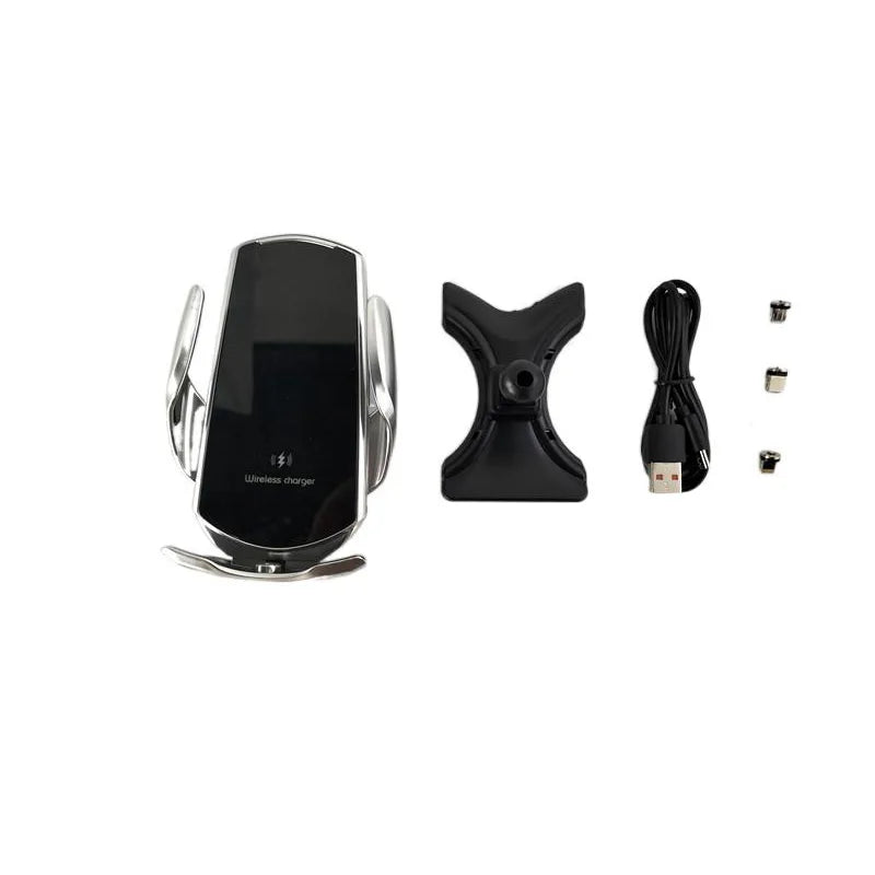 15W Fast Charging Wireless Charger Car Mount Phone Holder | Automatic Clamping for Pe lifestyle view