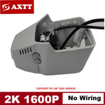 4K Wi-Fi Dash Cam for VW Magotan B8 CC Golf 8 Cupra Formentor | Easy Plug & Play DVR close-up view