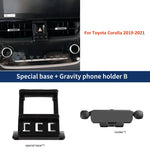 Car Mobile Phone Holder For Toyota Corolla MK12 2019-2021 Mounts Wireless Charging Dedicated Fixed Base Accessories