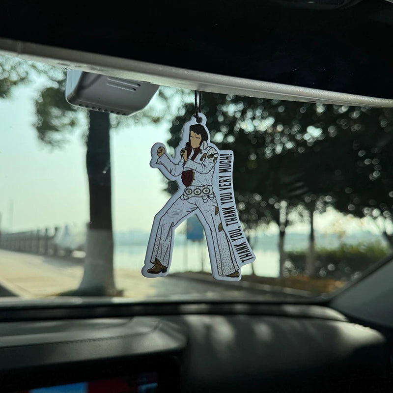 Elvis Hilton Hotel Scent Car Perfume | Natural Essential Oil Air Freshener lifestyle view