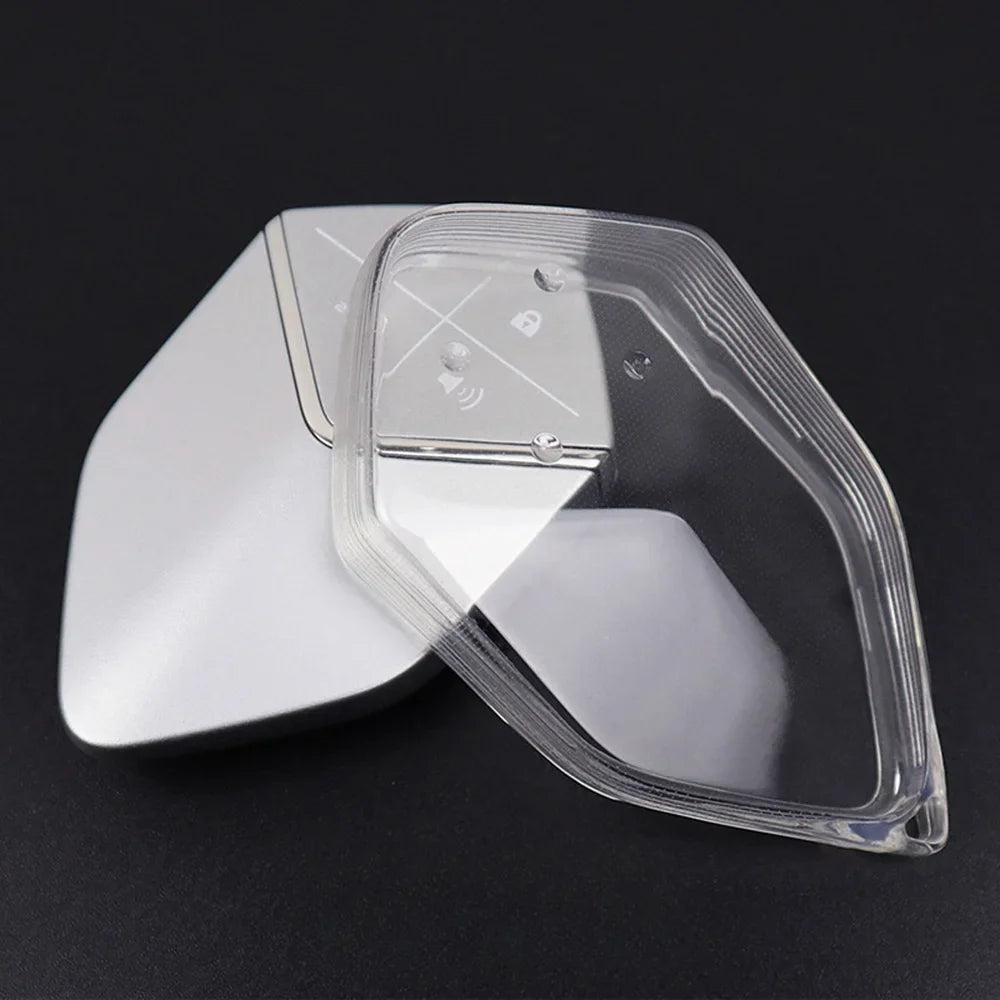 Transparent Soft Tpu 4 Buttons Remote Car Key Case Cover Holder Protector for Changan Deepal S7 SL03 2022 2023  Accessories