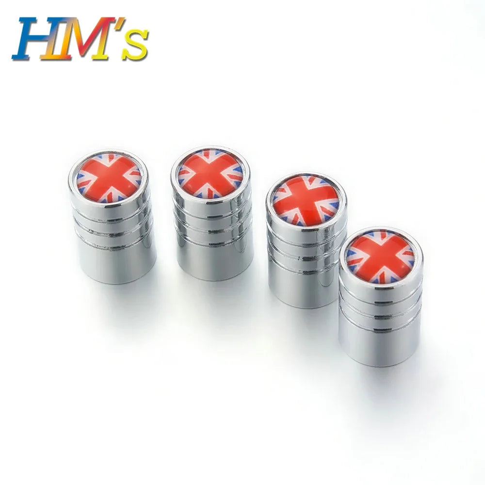 MINI Wheel Valve Caps Set of 4 | For Cooper S One JCW Countryman Clubman All Models alternate view