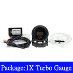 52mm Car Gauge Set | Digital Turbo Boost Water Temp Oil Pressure Voltmeter lifestyle view