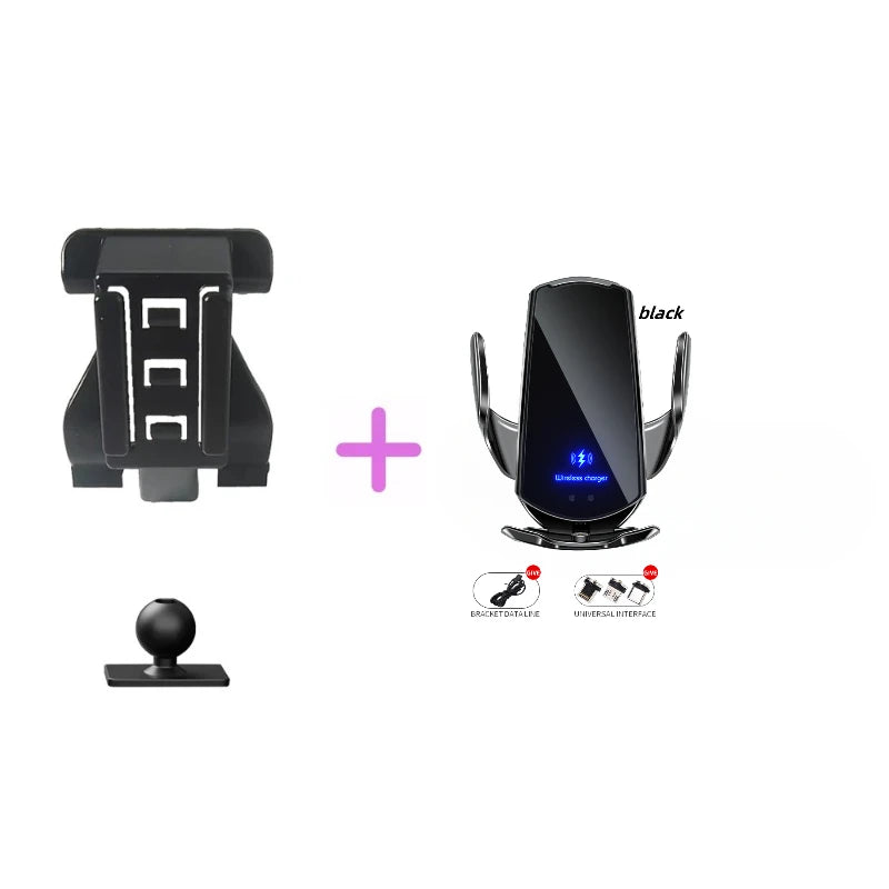 Car Phone Holder Accessories For Lexus NX 200 300 2014-2019 2020 2021 Wireless Charging Bracket Base Gravity Stand Phone Mount