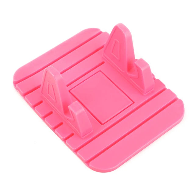 Silicone Anti-Slip Car Phone Holder Dashboard Stand Mat close-up view