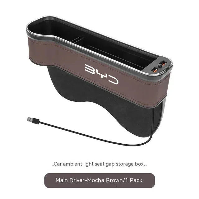 Car Sewable Chair Storage Box For BYD Atto 3 YUAN PLUS Decoration Act Seal Tang F3 E6 alternate view