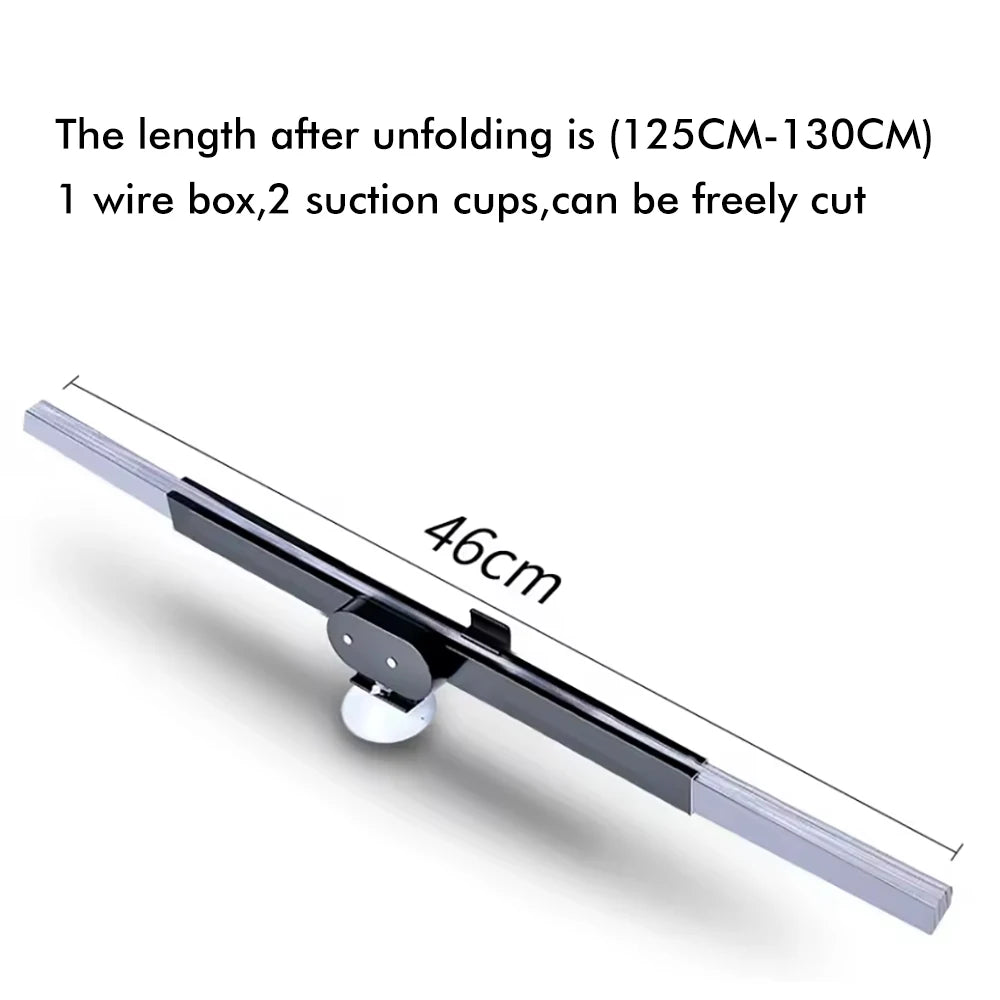 Retractable Car Sunshade | UV Reflective Auto Visor for Front and Rear Windows alternate view