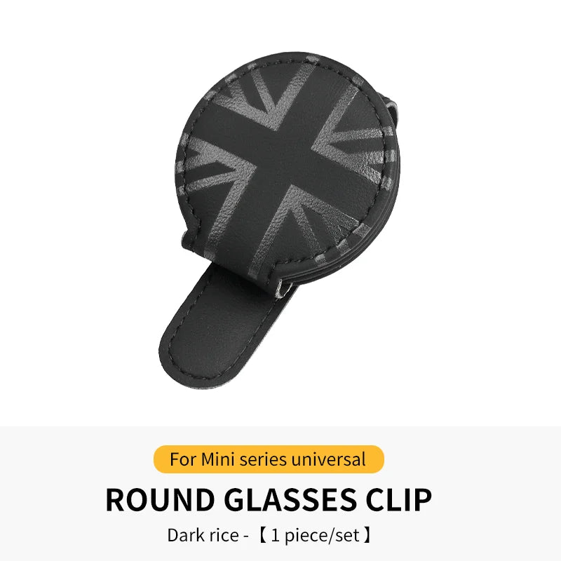 Car Glasses Case Sunglasses Holder For Mini Cooper F54 F55 F56 F60 R55 R56 R60 U25 F65 J01 Universal Storage Portable Clip